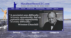 Desktop Screenshot of marathonshoresllc.com